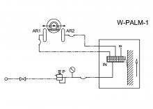 Pressure balance palm valve W-PALM 1